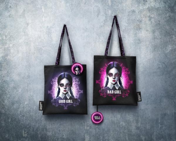 Panel DIY Halloweeen Bag Bad Girl by Thorsten Berger